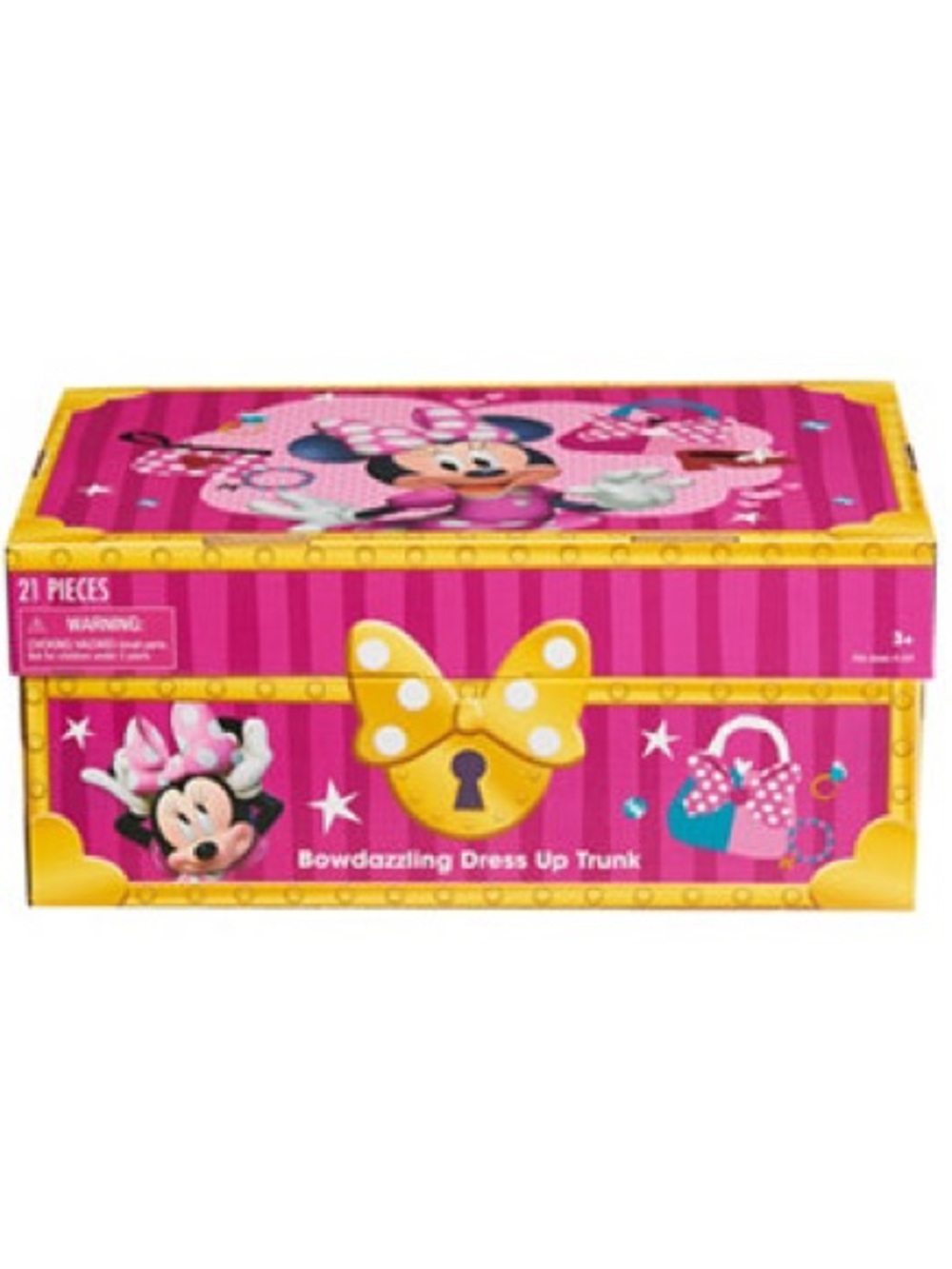 Disney Minnie Mouse Bowdazzling Dress-Up Trunk - Pink, Yellow